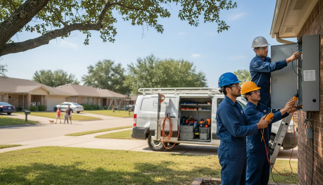 Certified electrician providing emergency electrical services in Munger, MI